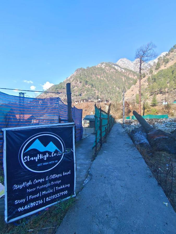 Stayhigh Camps & Cottages Kasol Exterior foto